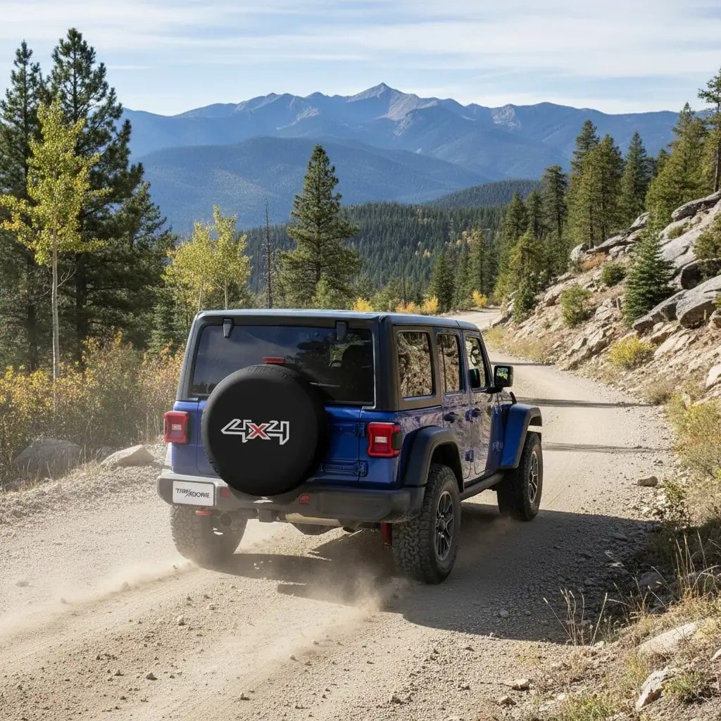 4x4 Baskılı Stepne Kılıfı